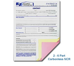 NCR Carbonless forms